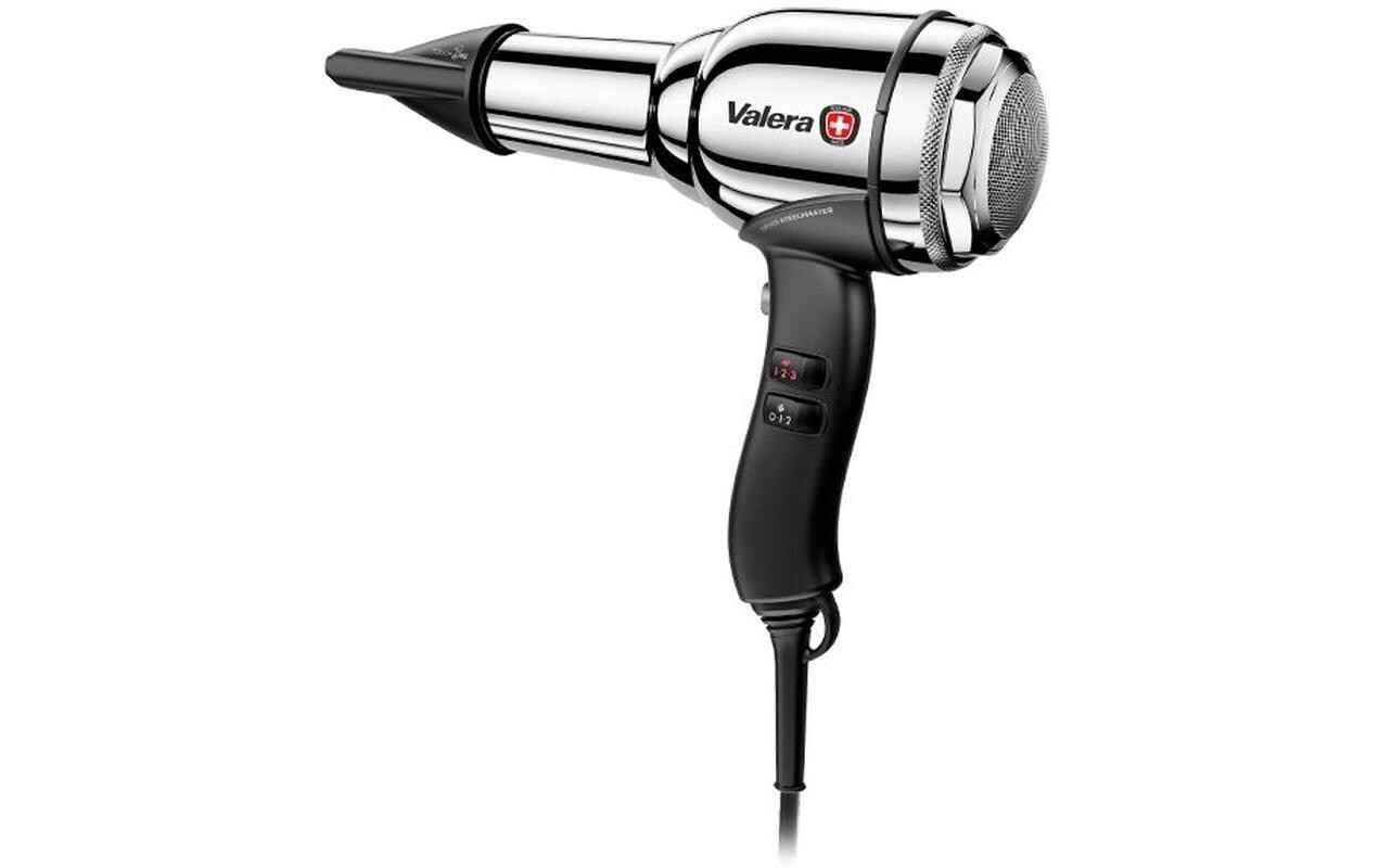 Profihaartrockner Swiss Steel-Master Light Chrome<br>Professioneller Haartrockner mit Delta-Drive Motor