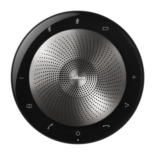 Jabra Speak 710 UC, Universel, Sort, Sølv, 30 m, 70 dB, 1 m, 10 W