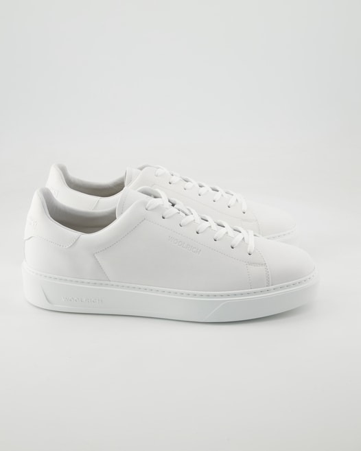 Woolrich Classic Court Sneaker in Weiß