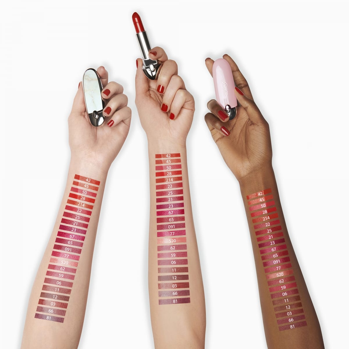 Rouge G de Guerlain Rouge G de Guerlain La Teinte de Rouge à Lèvres - Les Satinés