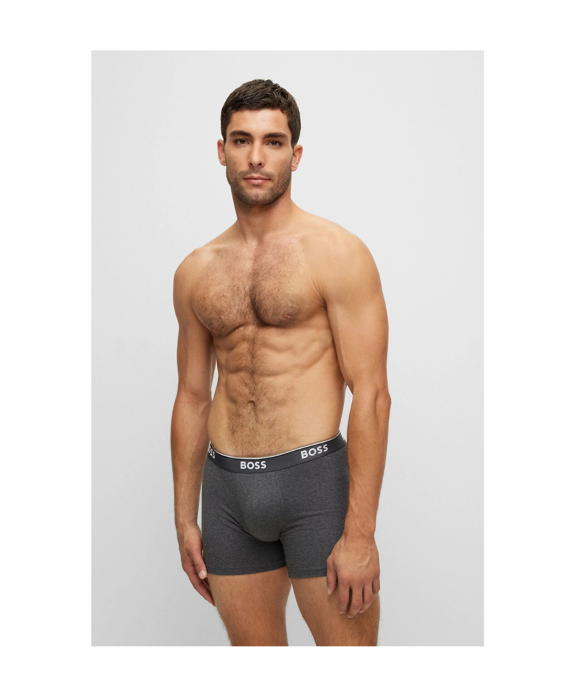 Boss Menswear Heren boxershort grijs