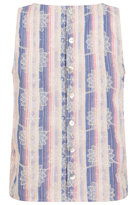 Ydence multi color dames top