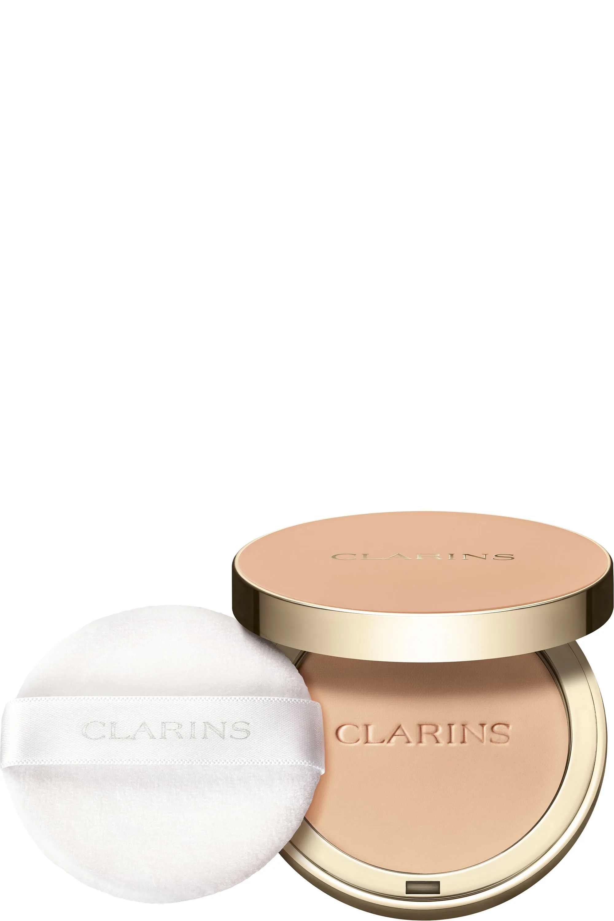 Clarins Poudre compacte matifiante infusée au lait de pêcher Ever Matte Compact Powder-10 g