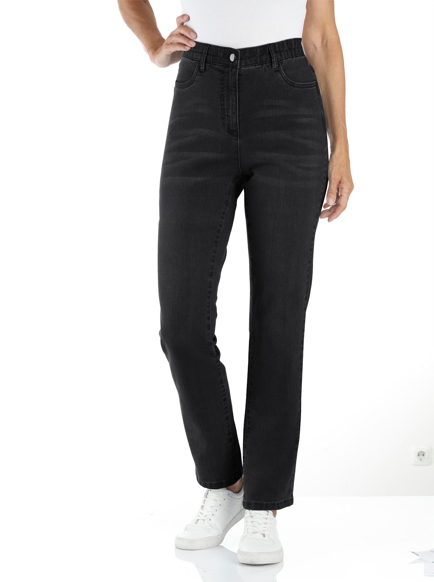 Classic Basics High-waist-Jeans