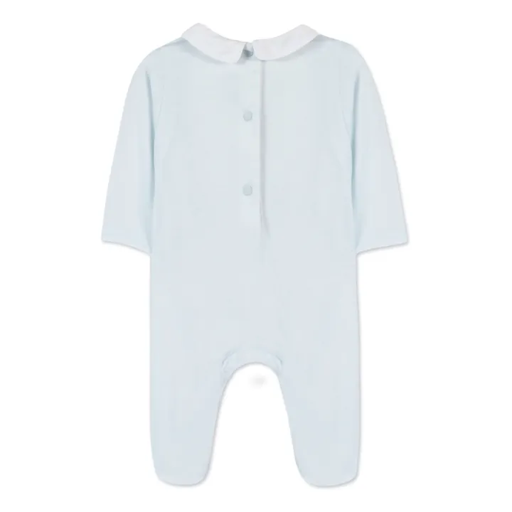 Tartine et Chocolat Pyjama Col Claudine | Bleu