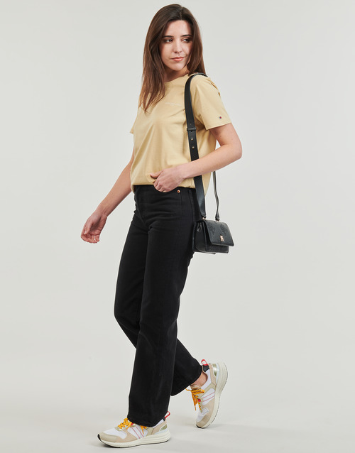 Tommy Hilfiger - 1985 REG MINI CORP LOGO C-NK SS - Beige