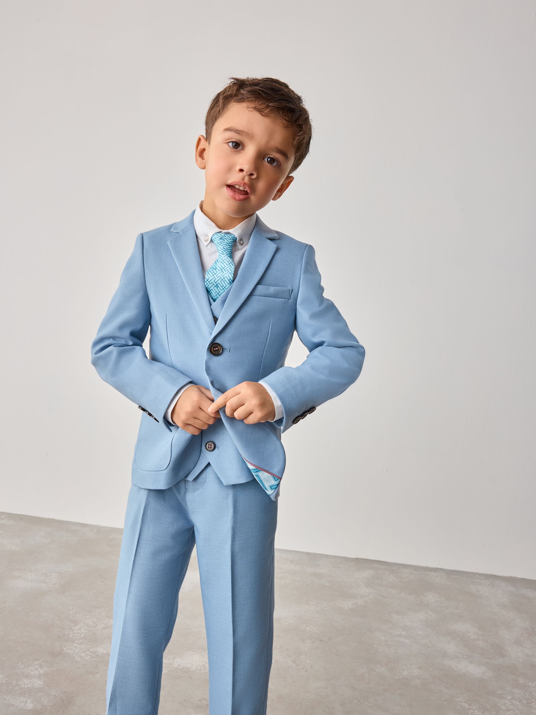 Normaal blauw - Baker By Ted Baker kostuumjasje