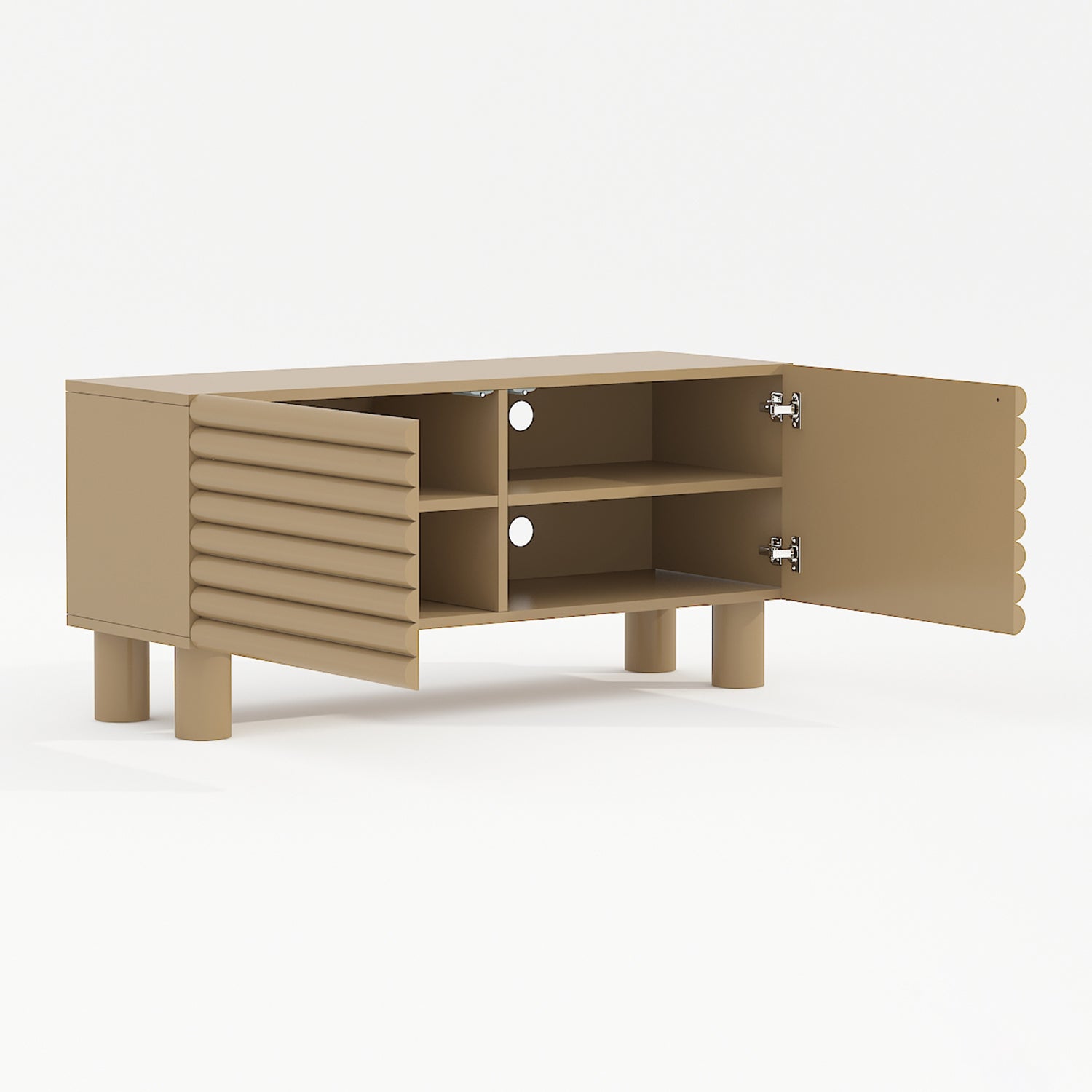 by fonQ Brutal Tv-meubel 2-deurs - Latte