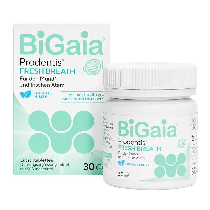 Bigaia Prodentis fresh Breath Lutschtabletten, 30 St