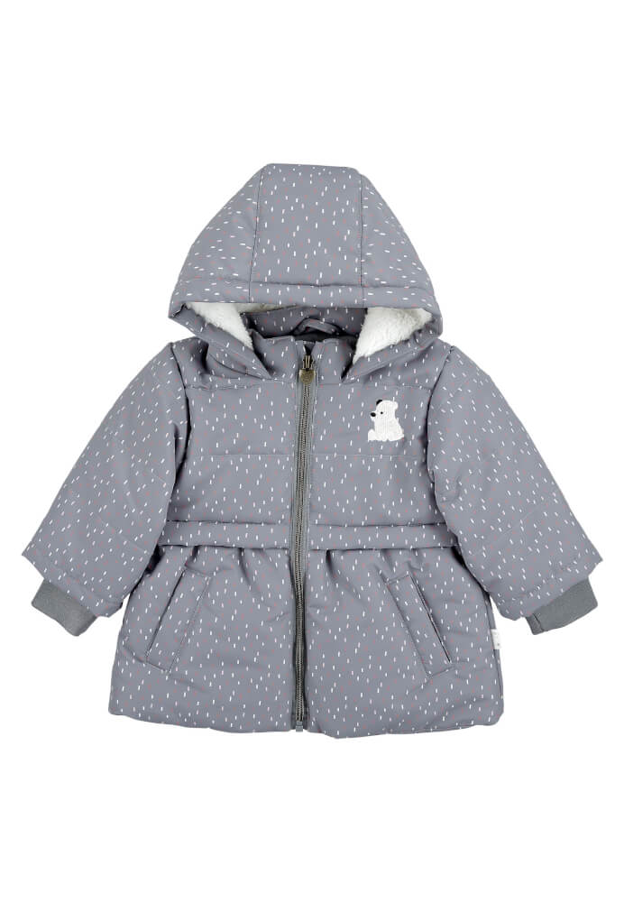 Sterntaler Baby-Jacke Elia Gr. 68 rauchgrau