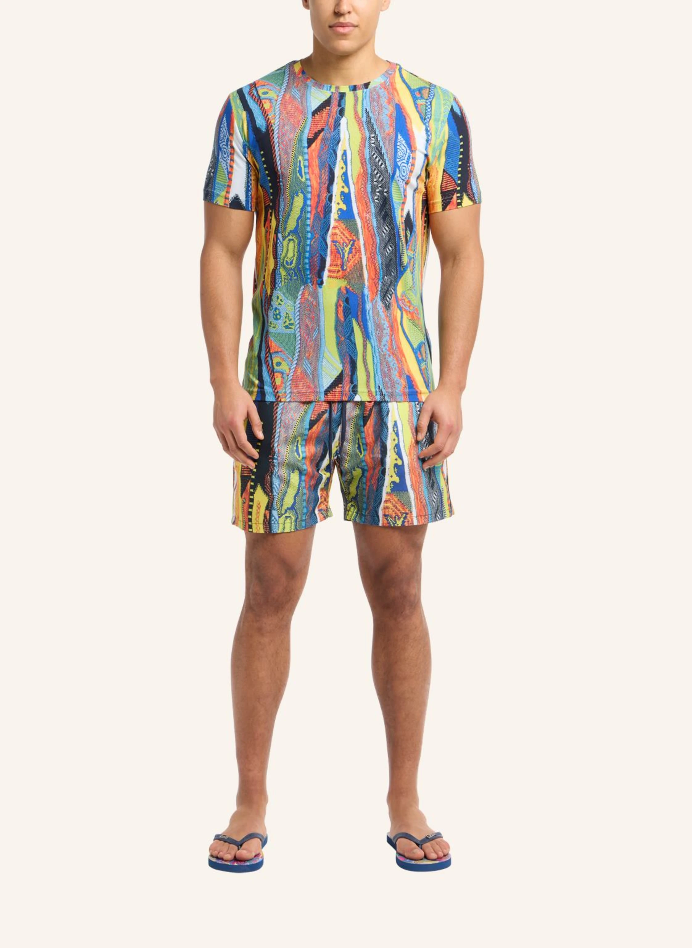 CARLO COLUCCI T-Shirt mit Knitprint EGON