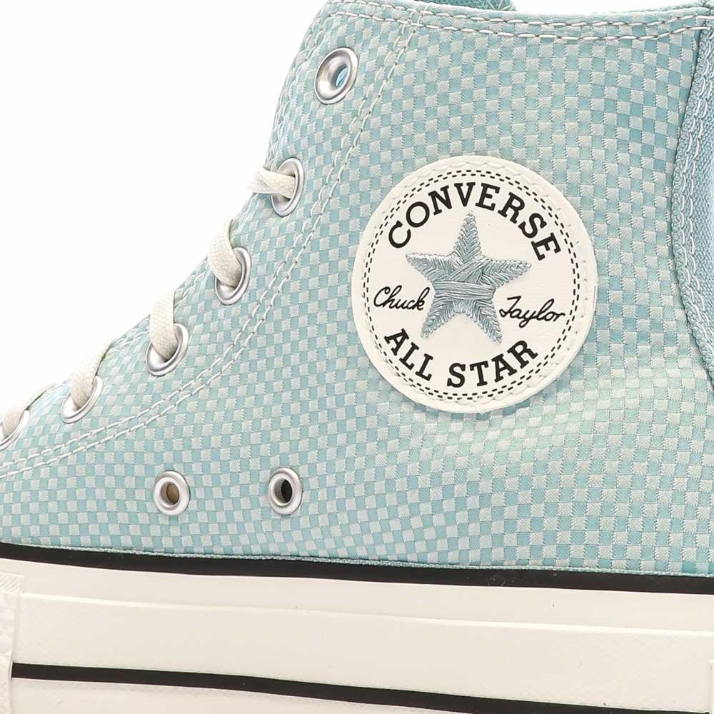 Converse Baskets Turquoise Converse Femme Chuck Taylor All Star Lift Infinity