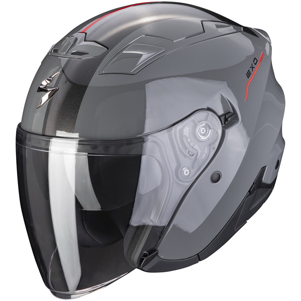 Scorpion - Casque Exo-230 SR Gris / Rouge