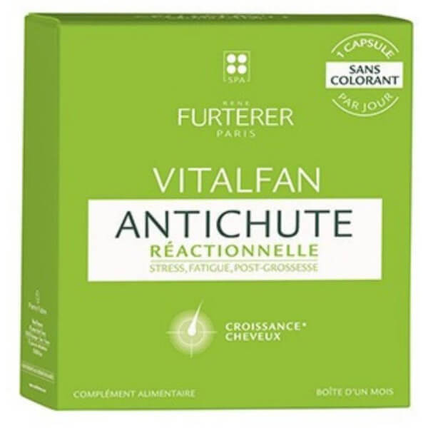 Compléments alimentaires antichute réactionnelle 1 mois Vitalfan René Furterer