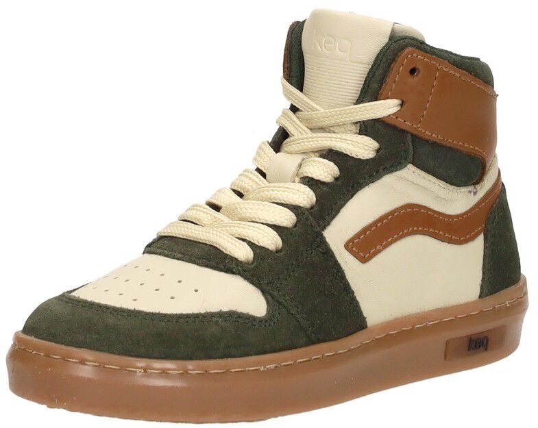 Keq Veterschoenen Hoog groen