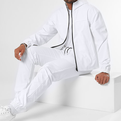 Ensemble Veste Zippée Et Jogger Pant 1070521 Blanc