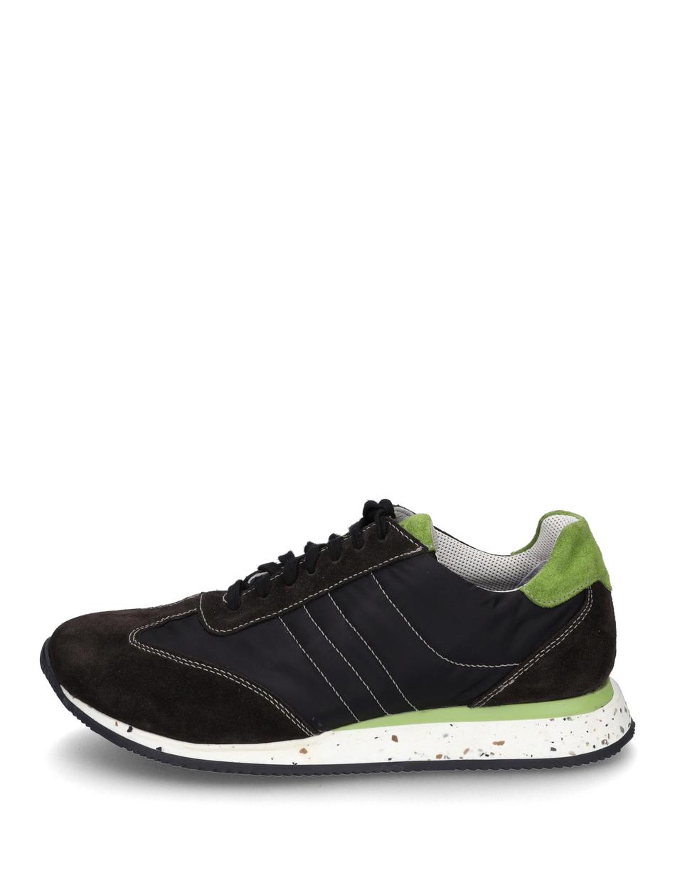 Sneaker Anton 02, schwarz-kombi