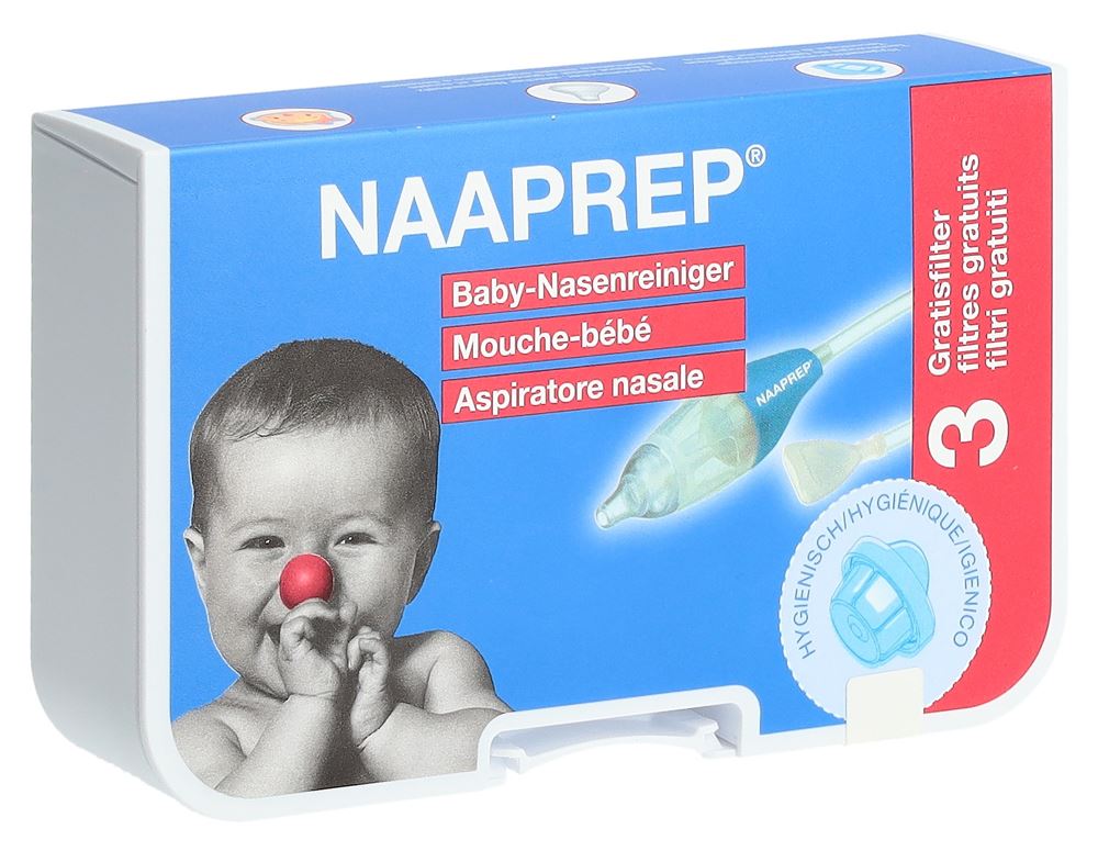 NAAPREP Nasenreiniger<br>1 Stück, inklusive 3 Filter