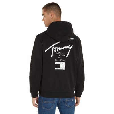 Sweatshirt zippé à capuche homme Tjm Reg Tommy Spray Paint TOMMY HILFIGER
