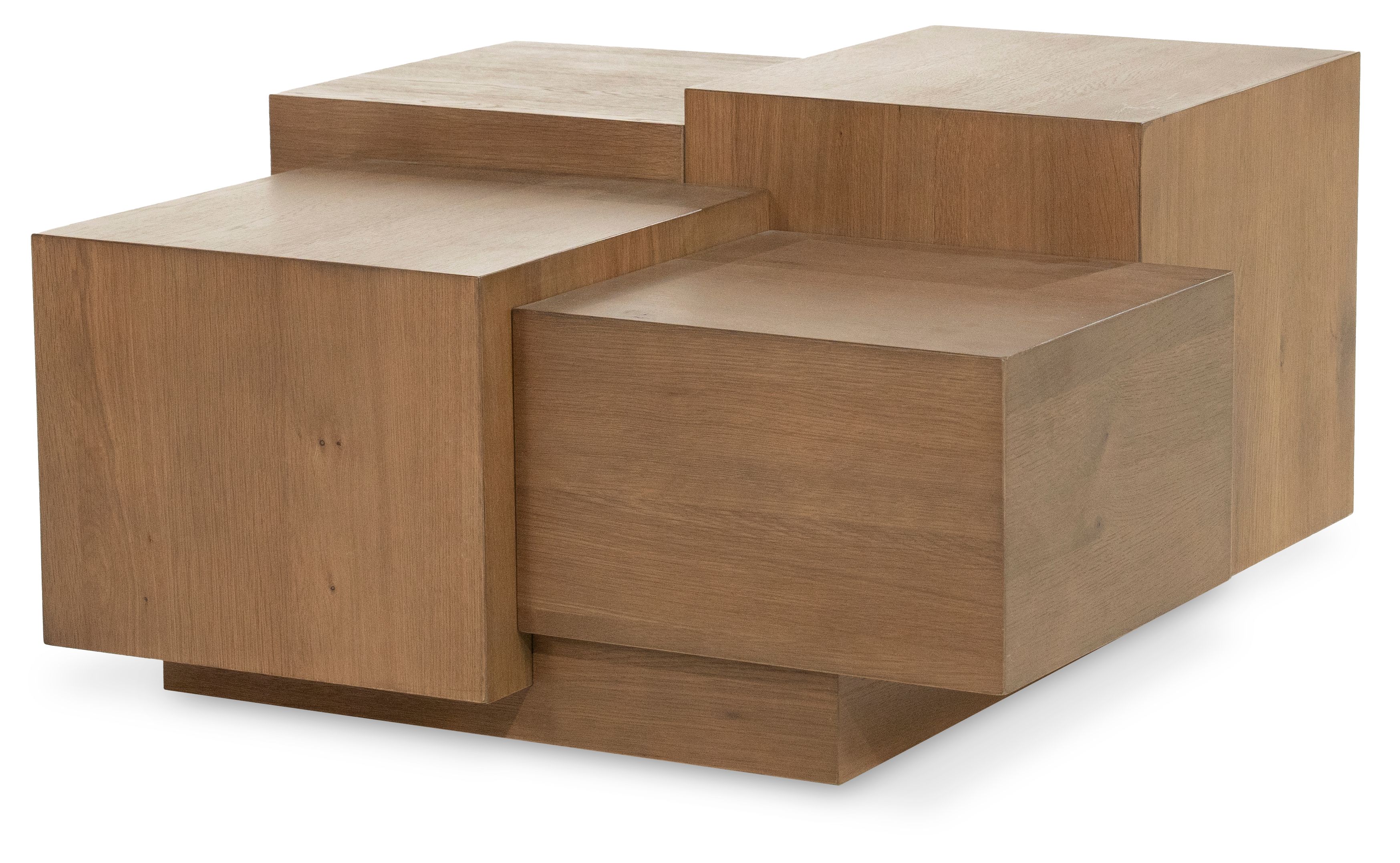 Salontafel 96387 bruin Quinten B80 x D80 x H40 cm
