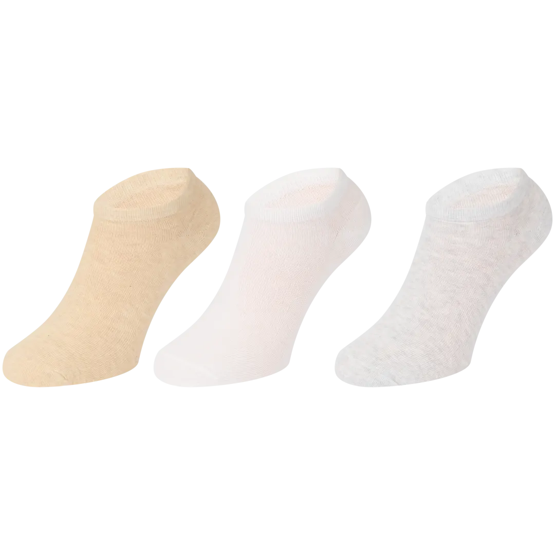 Pairz sneakersokken Maten 35 - 42 | 3 paar