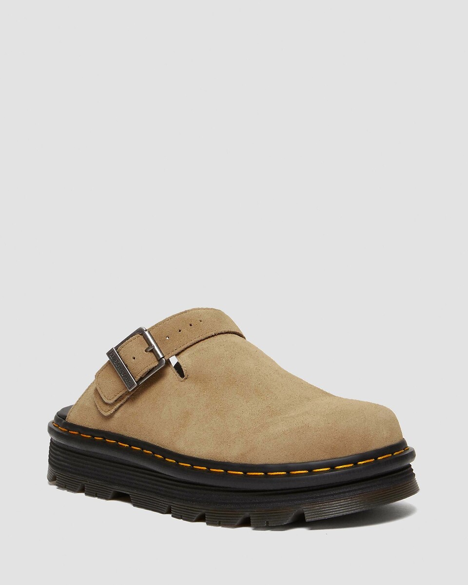 DR. MARTENS<br>Mules de camurça fechadas ZebZag