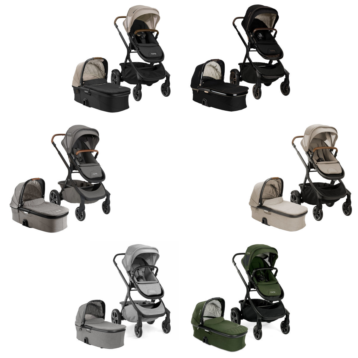 Nuna Nuna Kinderwagen Demi Grow 2in1 inkl. Gratis Babywanne