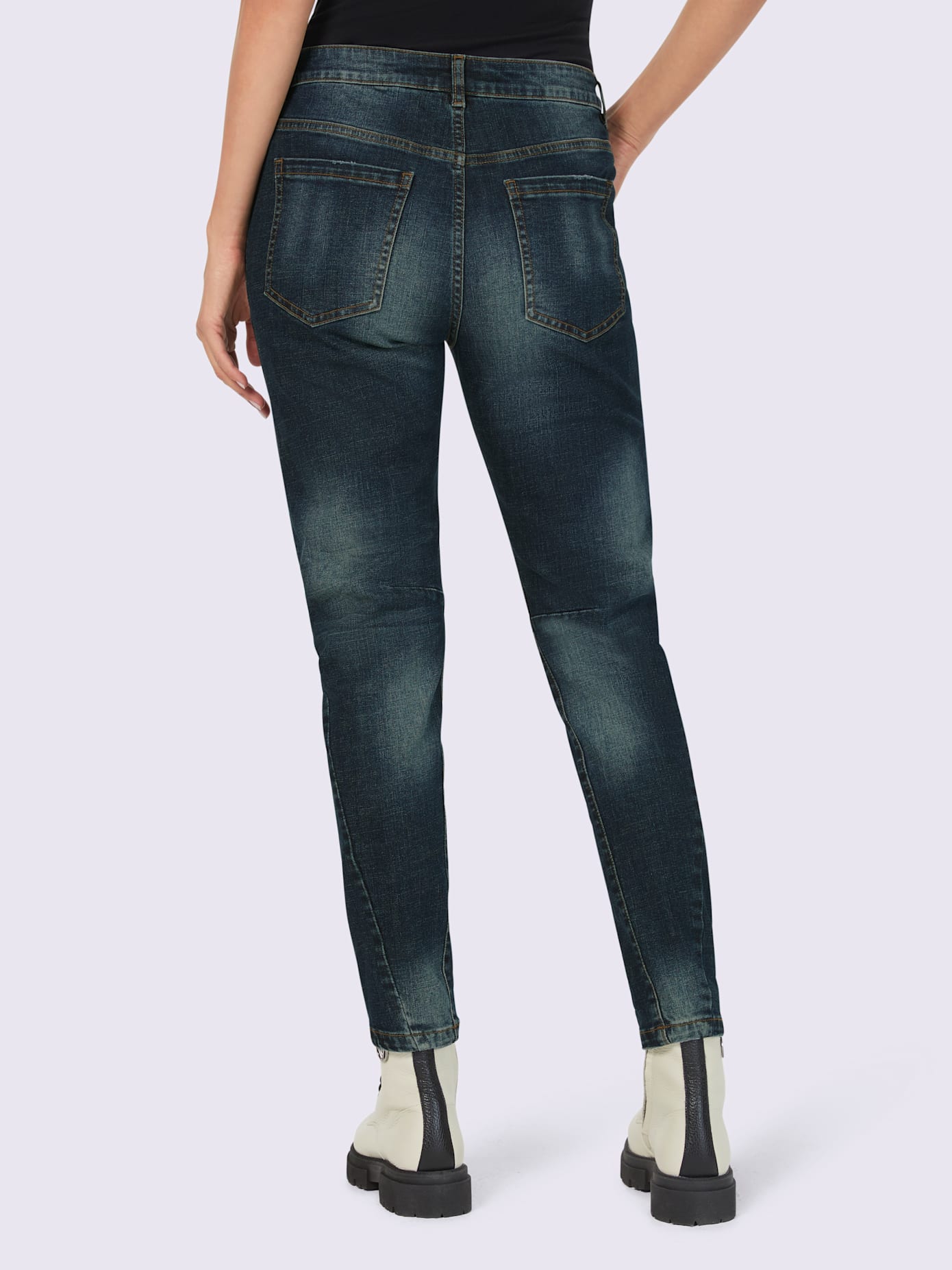 Jean effet usé tendance