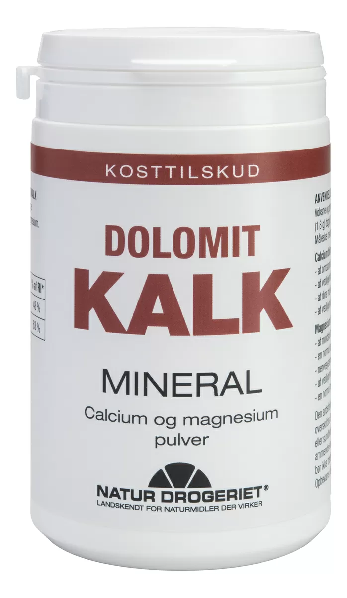 Natur-Drogeriet Dolomit Kalkpulver - 250 g.