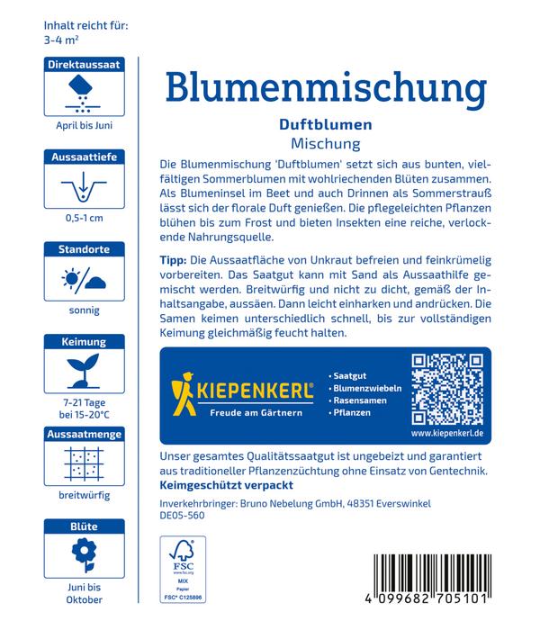Duftblumen Mix, Saatgut von Kiepenkerl