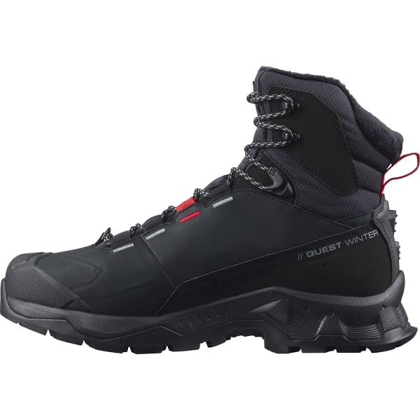 Après ski SALOMON QUEST WINTER TS CSWP BLACK/GOJI BERR/MONUMENT