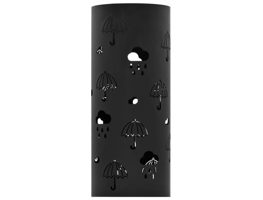 VIDAXL - Porte parapluie Porte-parapluie design parapluies acier noir