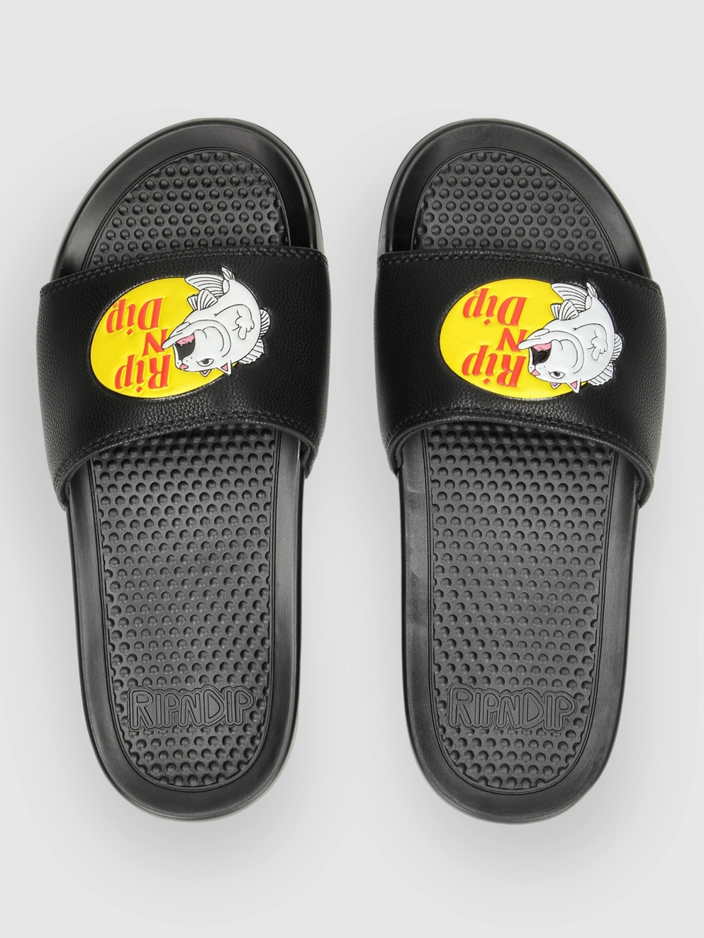 RIPNDIP Cat Fish Slides Sandals black