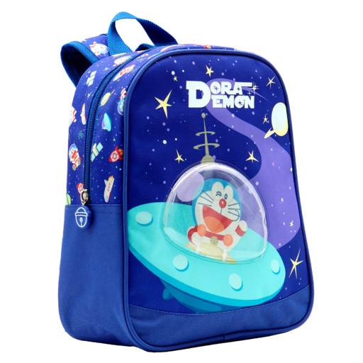 Mochila pré-escolar espacial Doraemon
