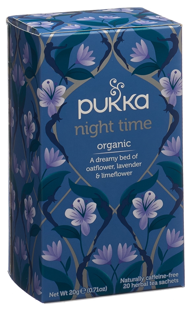 PUKKA Nuit Paisible Tee Tees Bio Btl 20 Stk