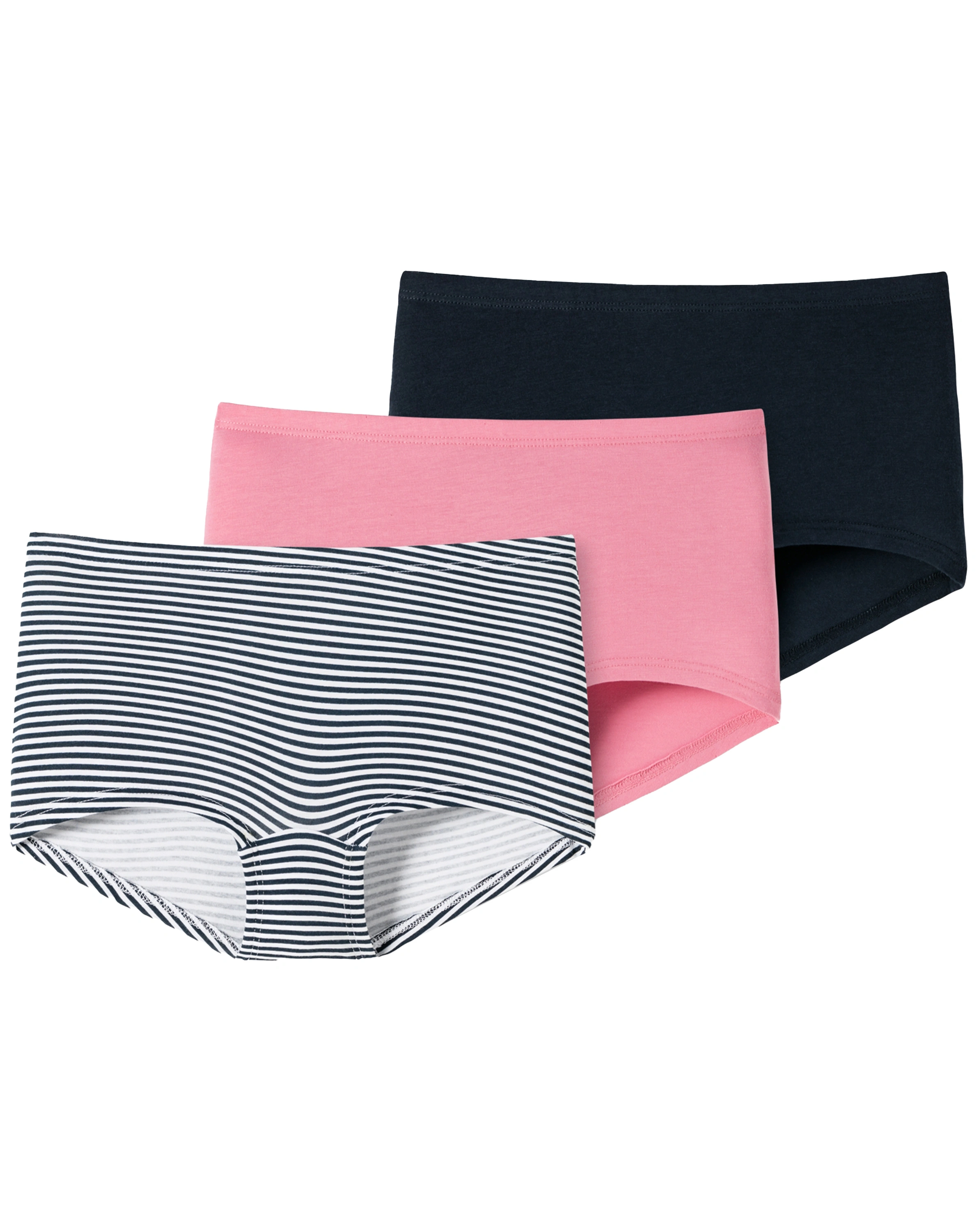 Panty TEEN STYLE 3er-Pack in schwarz/rosa