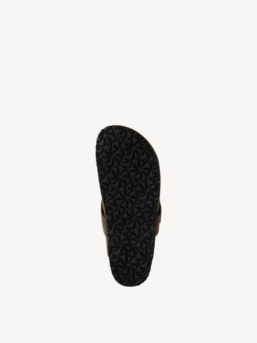 Leren Slipper - groen