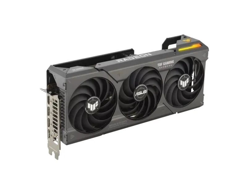 ASUS TUF Gaming Radeon RX 7700 XT 12GB - OC Edition - grafikkort - Radeon RX 7700 XT - 12 GB GDDR6 - PCIe 4.0 - HDMI, 3 x DisplayPort - boks