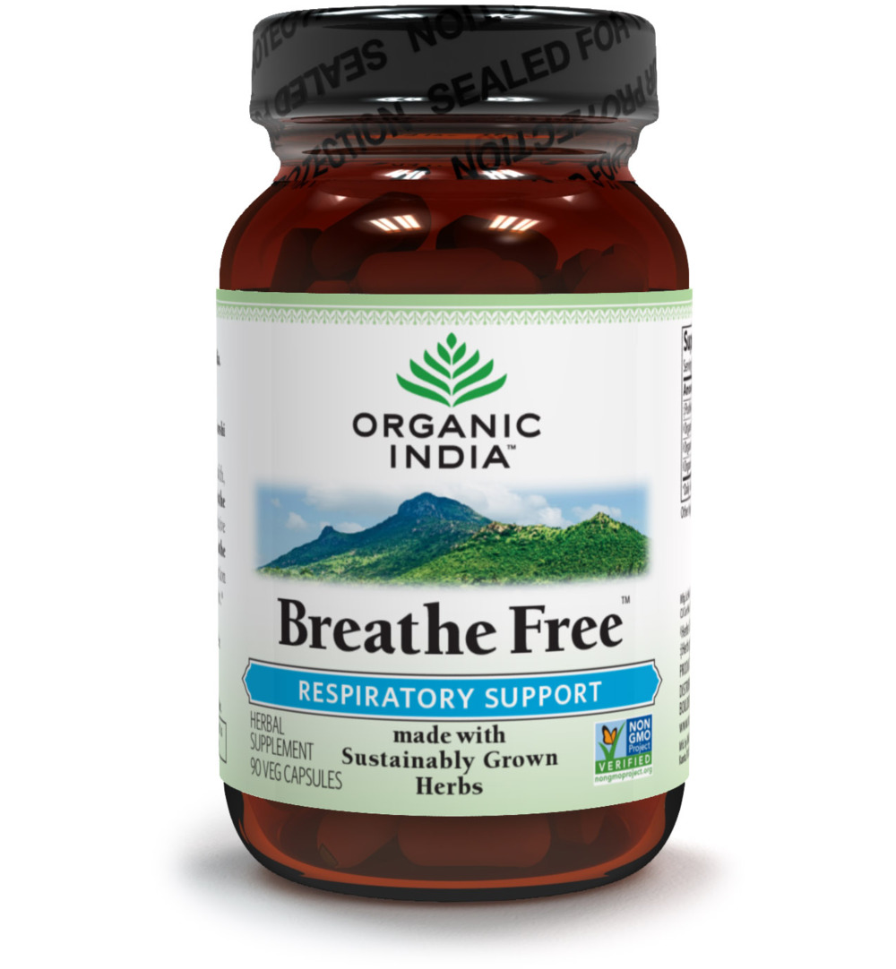 Organic India Breathe free bio caps (90 capsules)