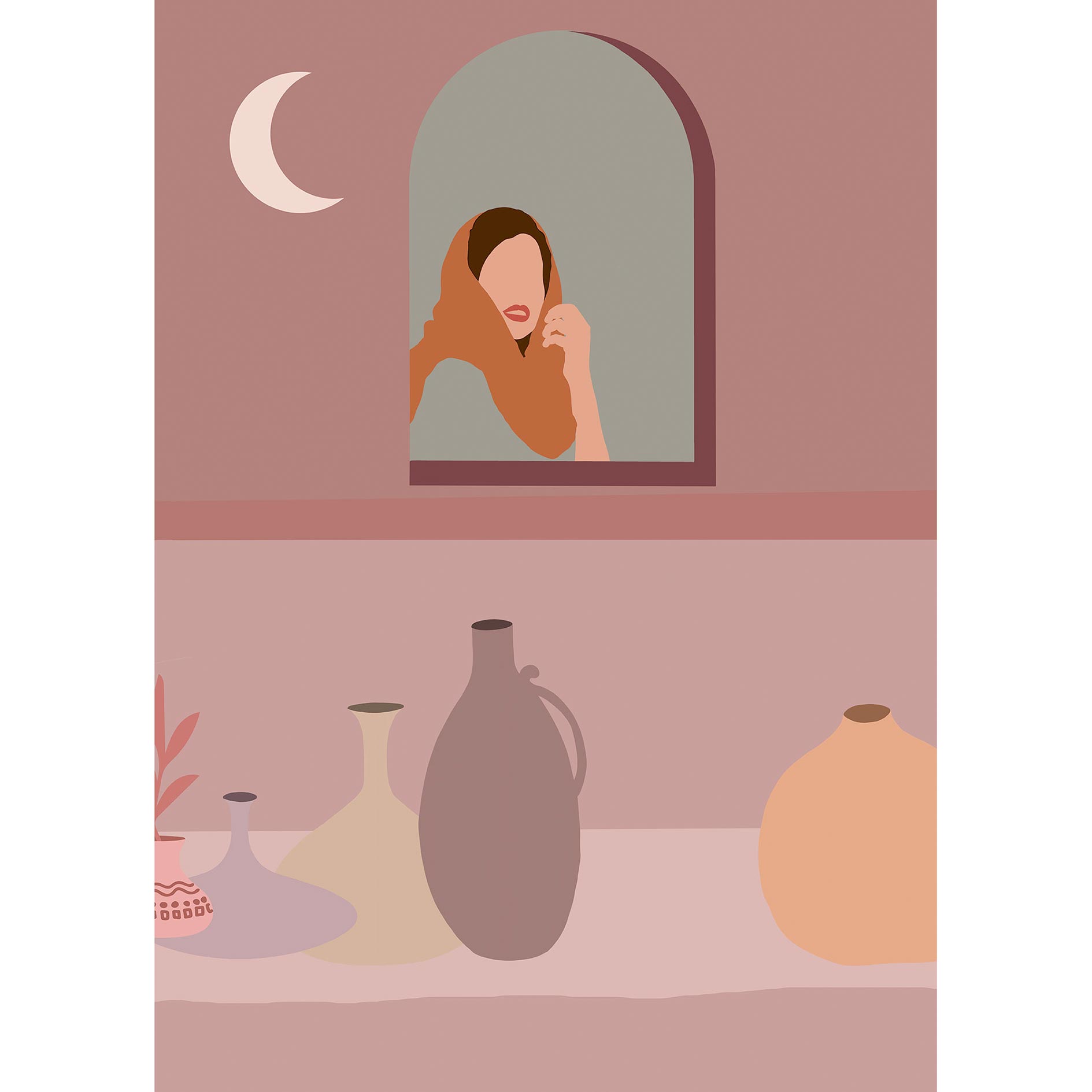Wandbild THOUSAND AND THREE NIGHTS - 50x70 cm