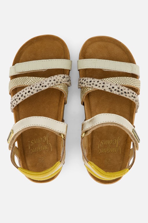 Vingino Vienna Sandalen goud Leer