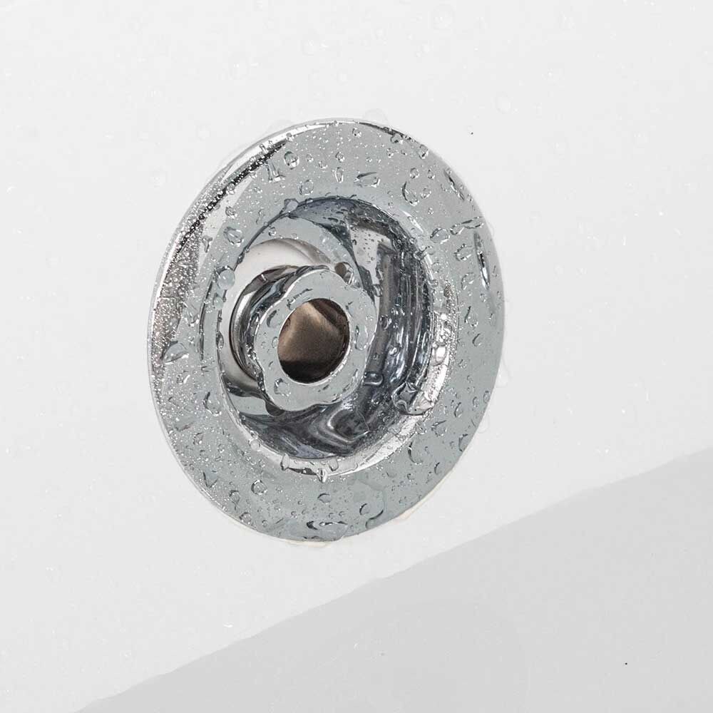 TroniTechnik® Eckwhirlpool ANDROS 160x160 Eckwanne Badewanne mit Whirlpool und Airpool Unterwasser LEDs inkl. Spülfunktion