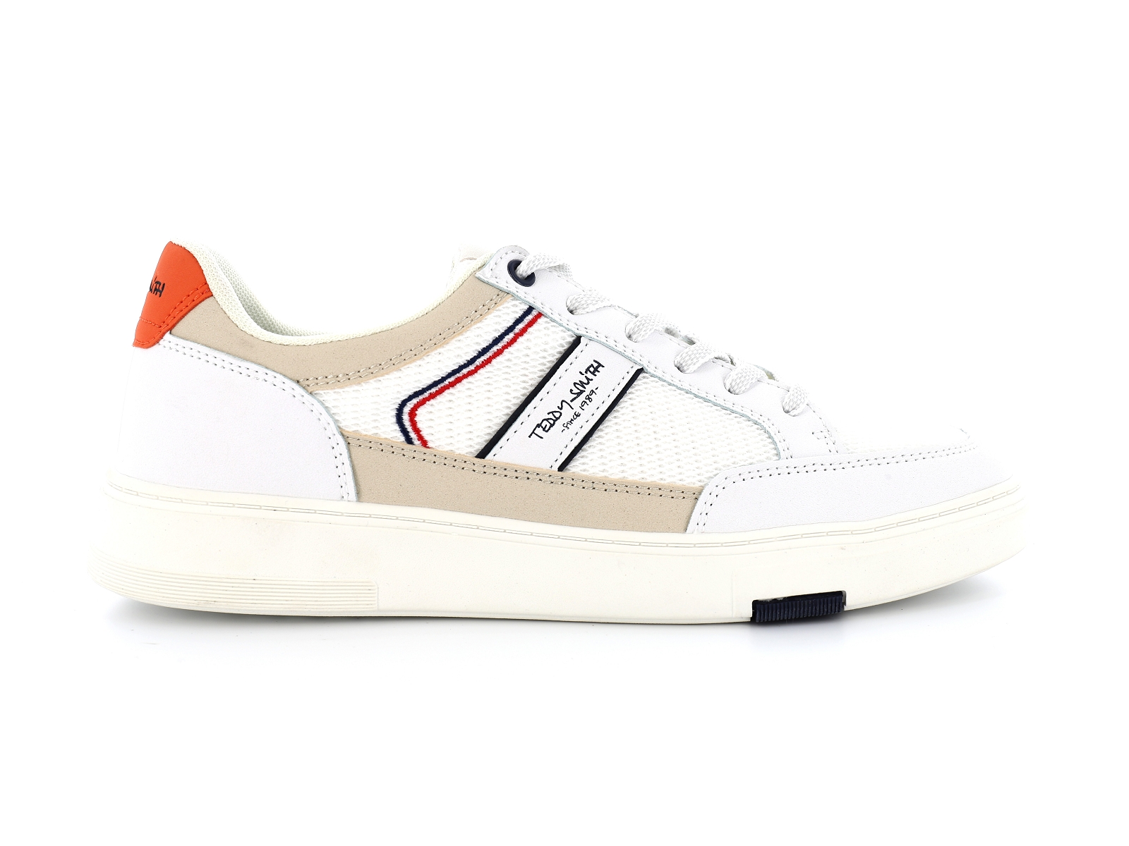 Teddy smith-78065 Matières combinées Multi Blanc