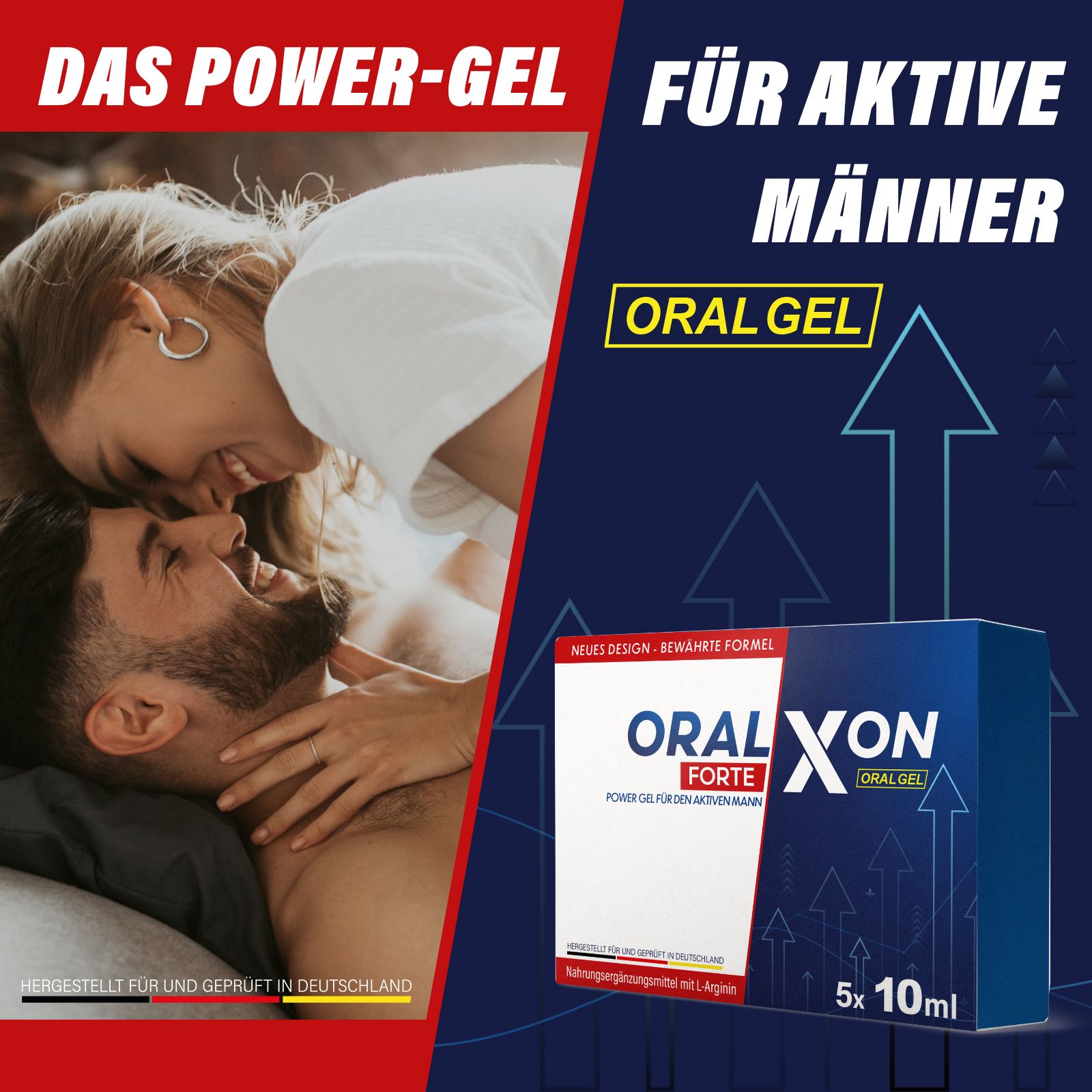 Saint Nutrition® | Oralxon Forte | Potenz Gel