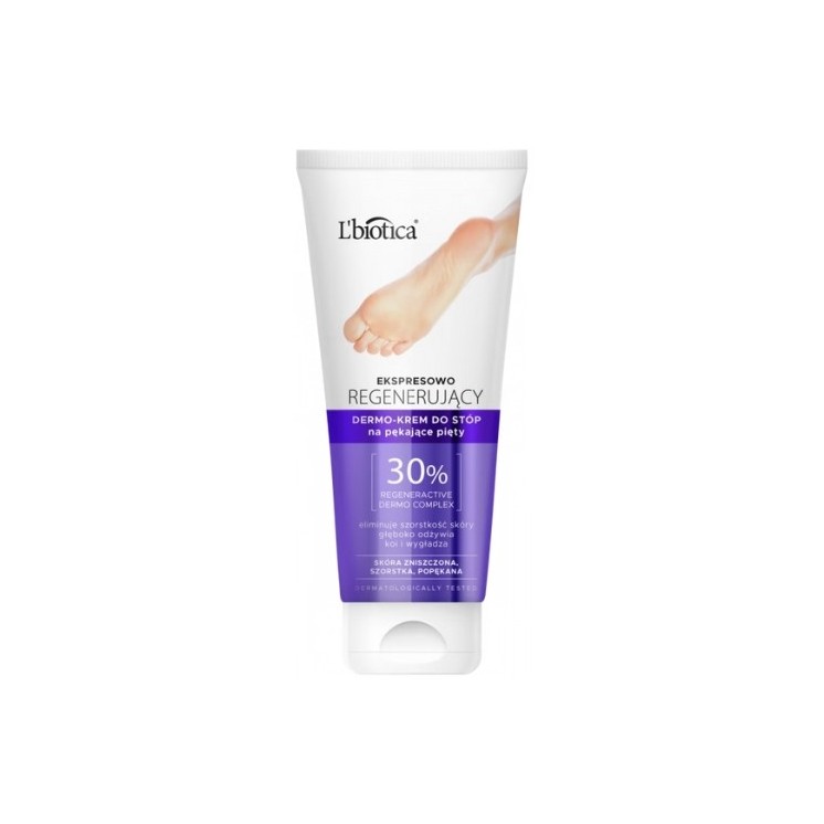 L'Biotica ausdrücklich regenerierende Dermo Fußcreme für rissige Fersen 100 ml