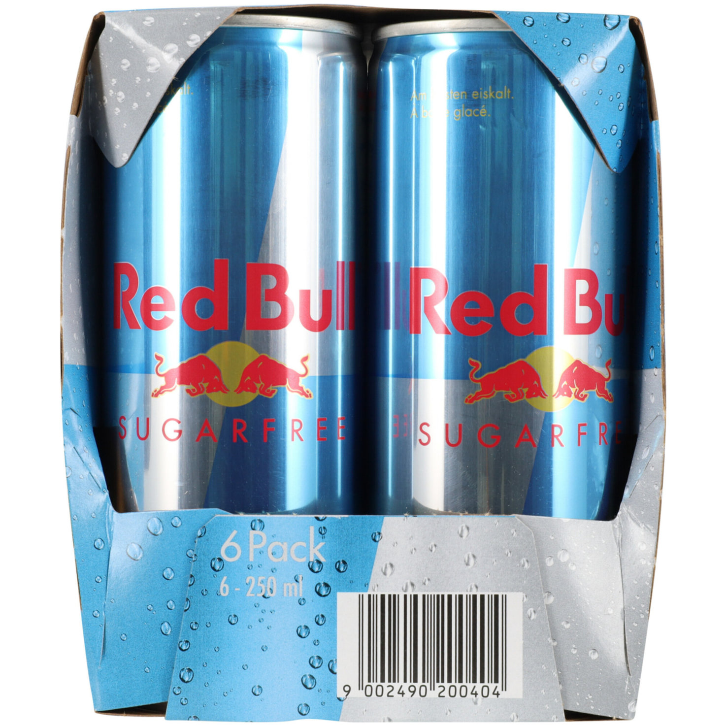 Red Bull Energy Drink Sugarfree 6x25cl -150cl