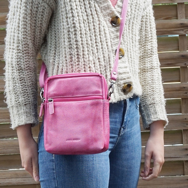 kleine Umhängetasche Umhängetasche .110 pink*