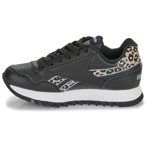 Reebok Classic - REEBOK ROYAL CL JOG PLATFORM - Noir / Léopard