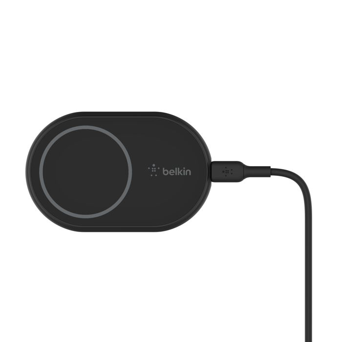 (10W) BoostCharge MagSafe Qi Auto KFZ Halterung für Lüftungsgitter Wireless Fast Charging Ladestation (WIC004BTBK-NC) - Schwarz