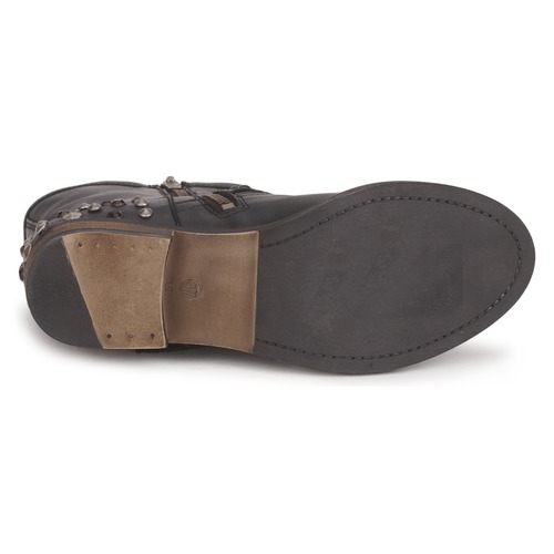 Pieces - ISADORA LEATHER BOOT - Noir